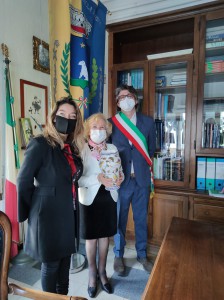 Grazia Arnese Grimaldi premiata da Sindaco e Vice